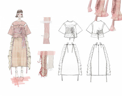 舊金山藝術大學服裝設計MFA作品集 創意、工藝與概念的先鋒表達